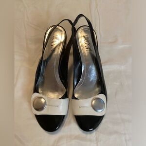 Franco Sarto slingback Heel Sz 9